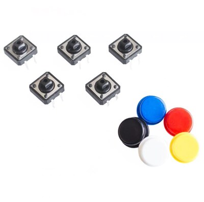 20SETS/LOT 12X12MM Big key module Big button module Light to