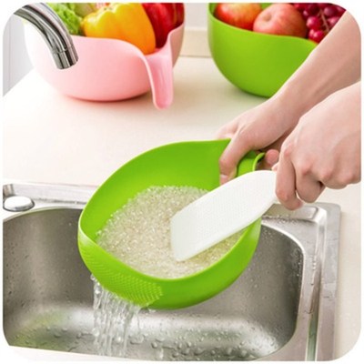 Food Grade Plastic Rice Beans Peas Washing Filter Strainer G