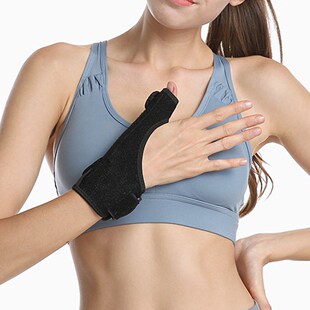 1Pc Adjustable Wrist Thumb Hand Support Brace Splint Sprain