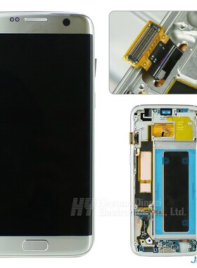 Original For  Galaxy S7 Edge G935A G935F G935V Burn-in Shado