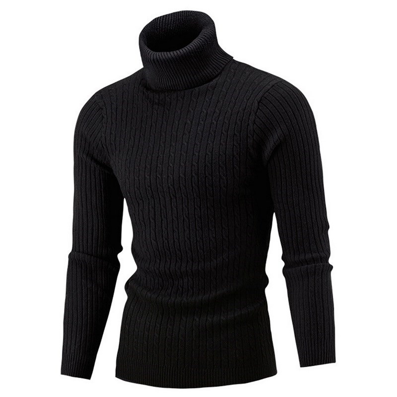 2021 Men's Turtleneck Sweater Fall/Winter Men's Turtleneck W