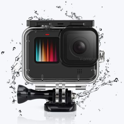 Waterproof Case for Go Pro 9 Accessories for GoPro Hero 9 Bl