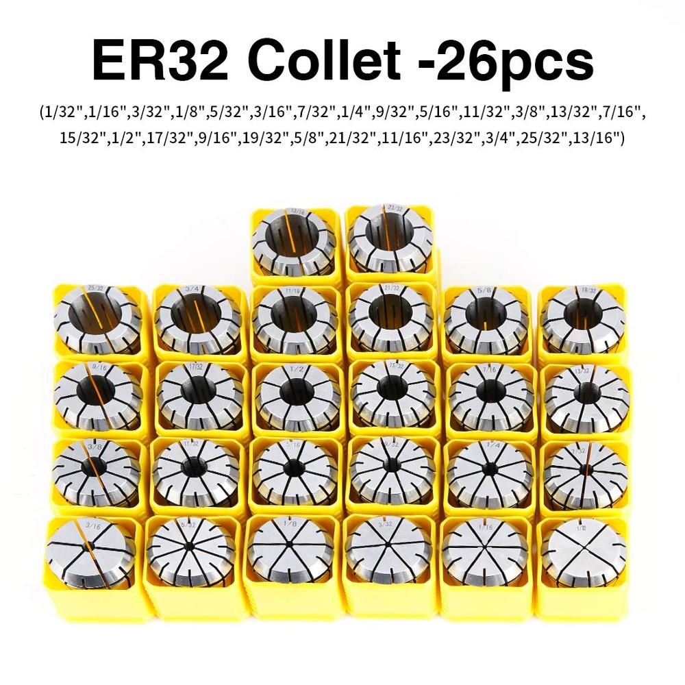 1PCS 2mm-20mm ER32 Collet Chuck Tool Bits Holder Spring Coll