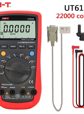 UT61A UT61B UT61C UT61D UT61E digital multimeter voltage and