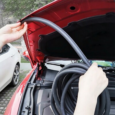 4m B P Z D Shape  Car Door Seal Strip EPDM Rubber Noise