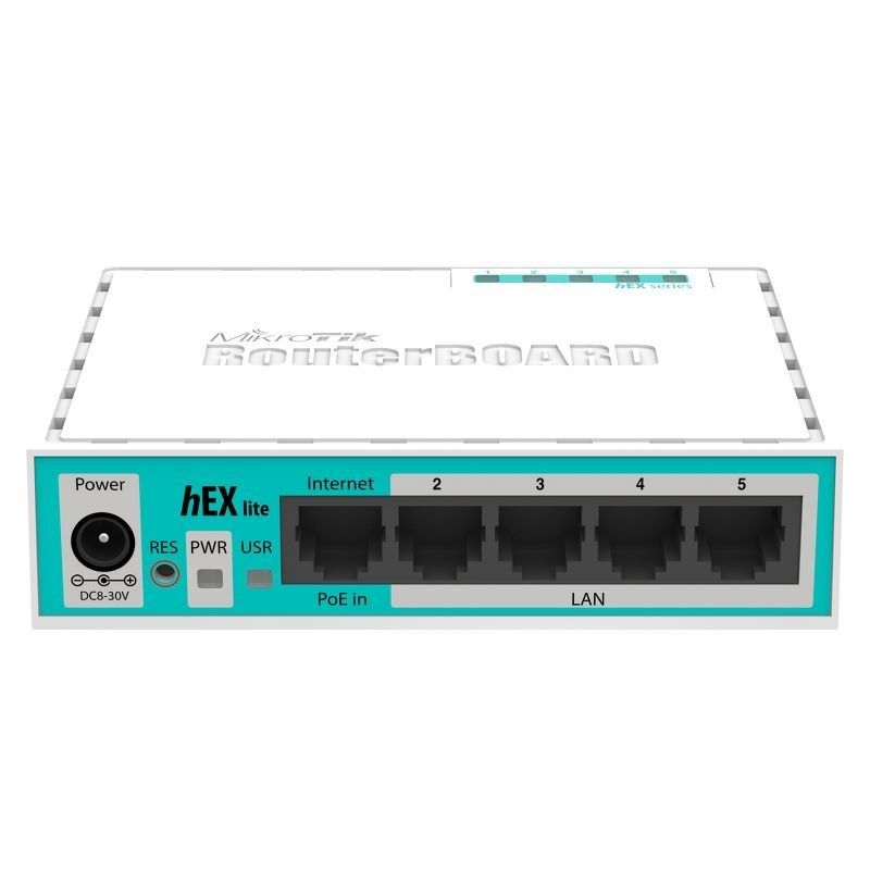 Mikrotik RB750R2 RouterBOARD hEX lite 5 ports router 5x10/10
