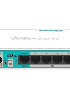 Mikrotik RB750R2 RouterBOARD hEX lite 5 ports router 5x10/10