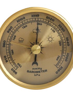 Household Barometer Pressure Gauge Weather Station Wall Hang