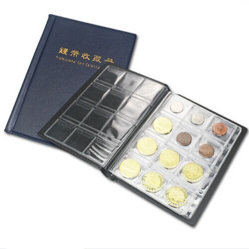new 120 Coins Collection Album Money Coin Cases Collection P