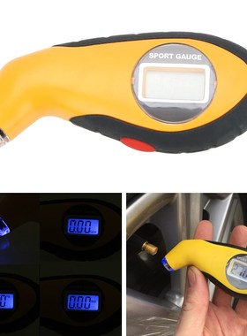 Electronic Digital LCD Car Tire Manometer Barometers Tester