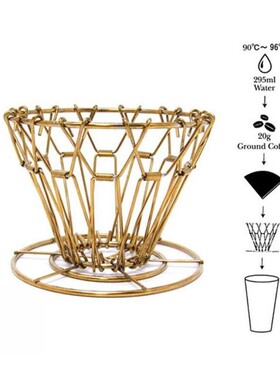 Collapsible Coffee Dripper Filter Paper Holder Dispenser Sto