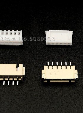 160pcs=20Sets XH 2.54mm Pitch 6p 6pin XH2.54 Horizontal SMD