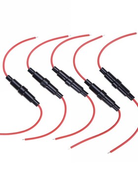 Fuse Holder With Wire Inline screw type 5x20mm AGC Glass Fus