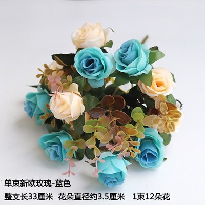 Single bouquets of flowers simulation of plastic flowers