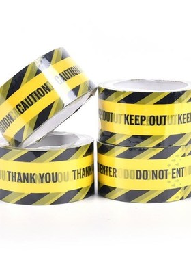 1Roll DIY School Warning Tape Danger Caution Barrier Remind
