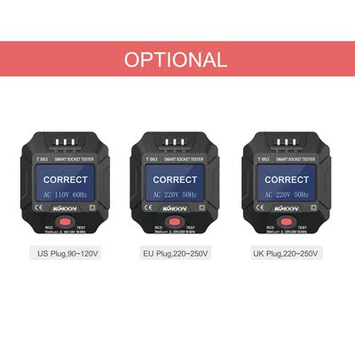 KKmoon Socket Outlet Tester 220~250V Socket Tester Circuit P
