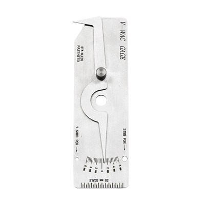 Metric Imperial Welding Gauge Biting Edge Undercut Inspectio