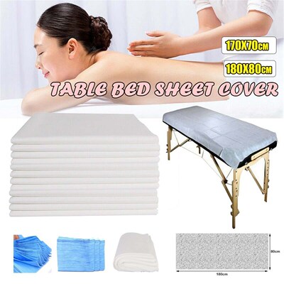 100PCS Disposable Non-woven Bed Pads Cover Sheets Massage Be