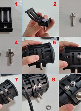 1PC/2PCS Headlights 200W 4