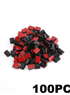 100pcs Adhesive Car Cable Organizer s Cable Winder Drop Cabl