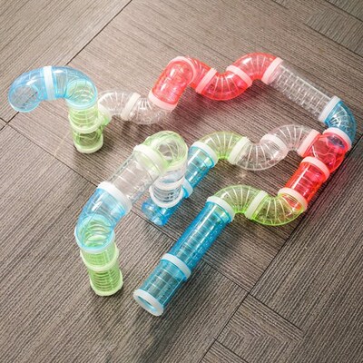 Plastic Training Playing Tools  External Tunnel Hamster Toys