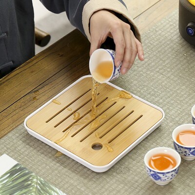 Unique Tea Sets Flowers Exquisite Stone Grinding Shape Handm