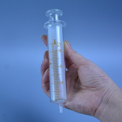 Glass Syringes Glass Sample Extractor Lab Glassware Glass In
