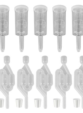 15PCS  Plastic Airlock for Preserving, Brewing, Making Wine,