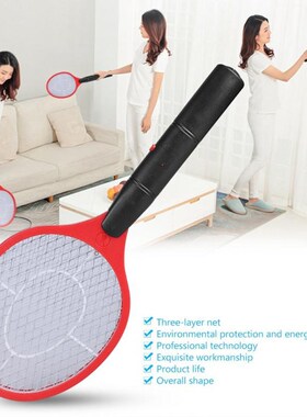 New Arrivals Bug Zapper Triple Nets Design House Fly Swatter