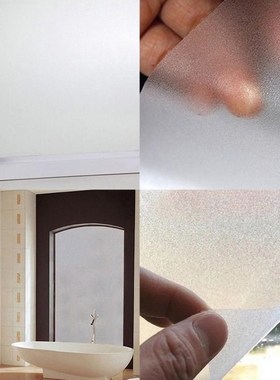 Frosted Window Film Home Office Bedroom Poster Paster Bathro