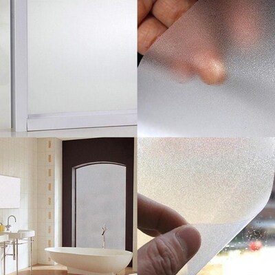 Frosted Window Film Home Office Bedroom Poster Paster Bathro