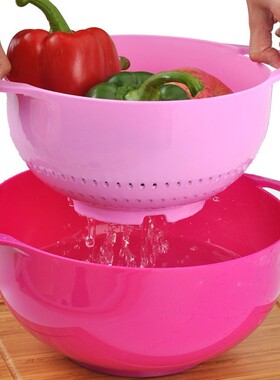 8Set Rainbow Mixing Bowls Nesting Stackable Measuring Cups S