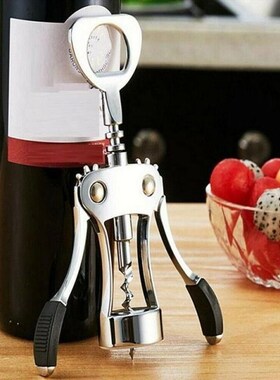 1pcs Wine Corkscrew Steel Portable Bottle Openers Sommeliers