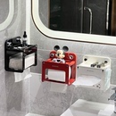 吸盘卫生间厕纸盒纸巾盒壁挂卷纸架洗脸巾卫生纸置物架厕所抽纸盒