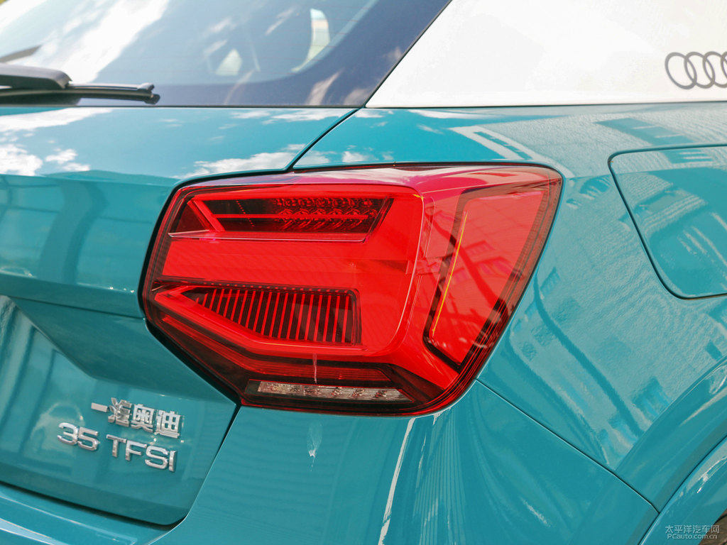 适用奥迪q2l后尾灯 18-22款q2l后刹车灯外壳 左右后灯罩总成