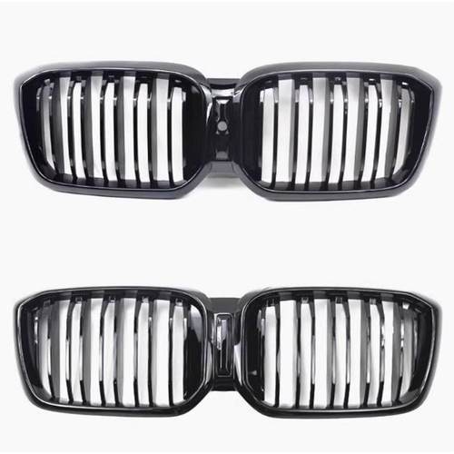 适用于宝马新12345系GT改装中网亮黑色黑武士X1X3X5运动M进气格栅