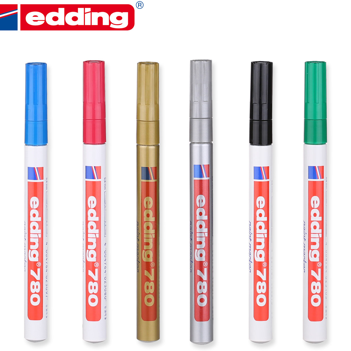 德国原装进口正品威迪油漆笔补漆笔edding780白漆笔 高光笔