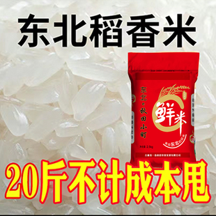 20斤正宗东北大米10斤黑龙江珍珠米厂批发5斤便宜10 秋收新米