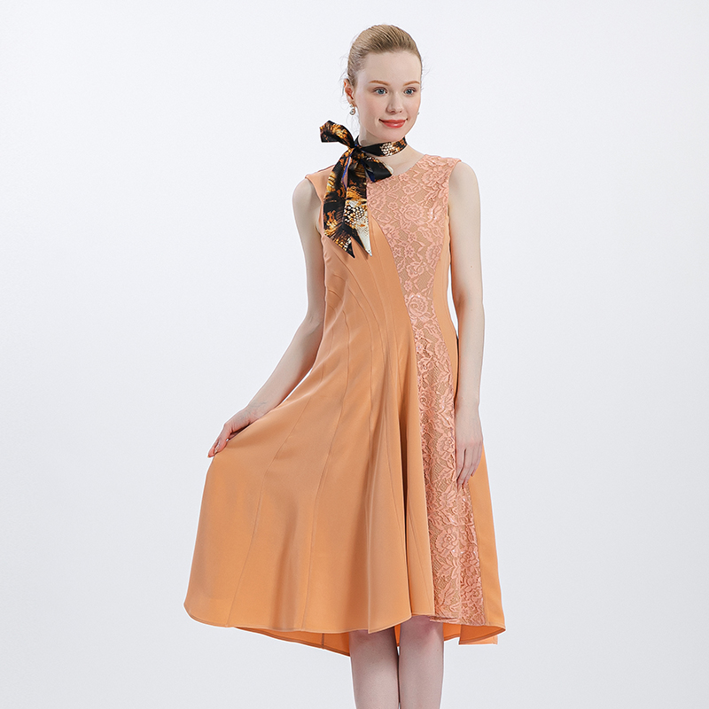 露背设计时尚减龄舒适透气优雅