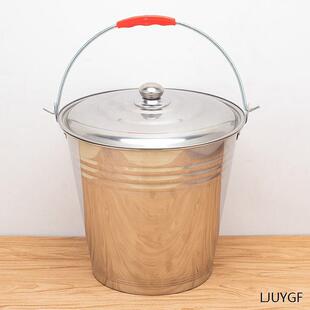 铁桶圆桶烧火收纳带盖密封商用大铁桶不锈钢小铁桶家用工业加厚