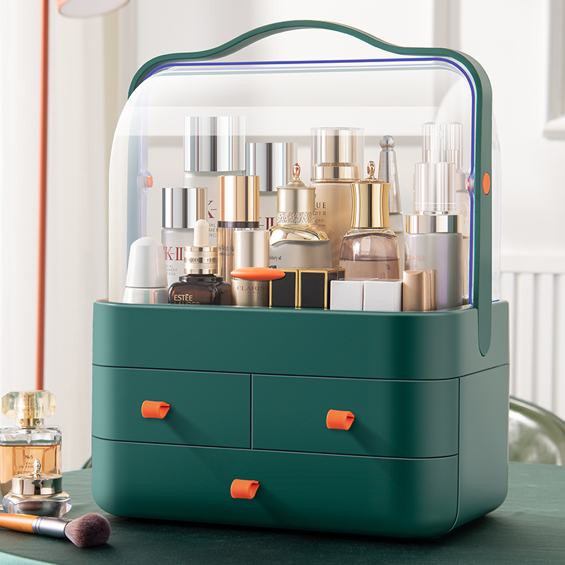 网红化妆品收纳盒桌面简约置物架