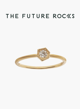 TFR 假日午后系列戒指定制18K金培育钻石钻戒