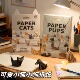 创意diy半成品几何折纸猫和狗儿童手工折叠动物折纸多款 小猫小狗