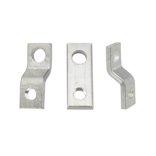 NM1塑壳开关扩展铜排CM1断路器连接排拓展延长铜鼻子转换紫铜镀银