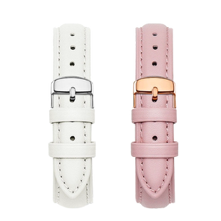 手表带女款真皮适用卡西欧sheen时尚ins风女士皮带手表配件天梭天王罗西尼依波阿玛尼华为手表带男真皮女款女