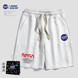 NASA_小熊运动短裤_男女户外休闲五分裤_子_2023年夏季_SOLAR联名新款