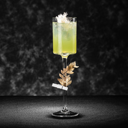 水晶玻璃创意鸡尾酒杯直筒香槟杯