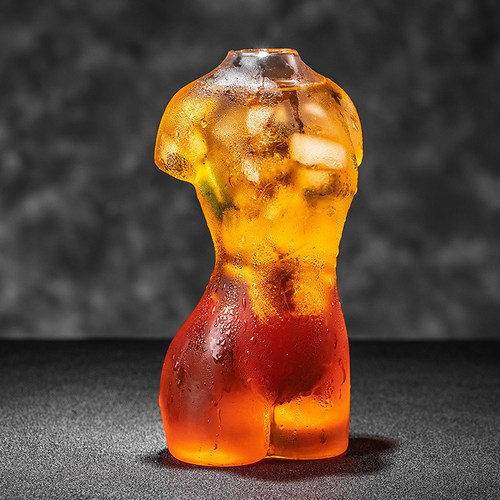 高颜值个性美女杯香槟杯创意酒杯