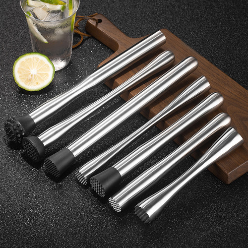 不锈钢搅碎棒碎冰锤酒吧奶茶压汁