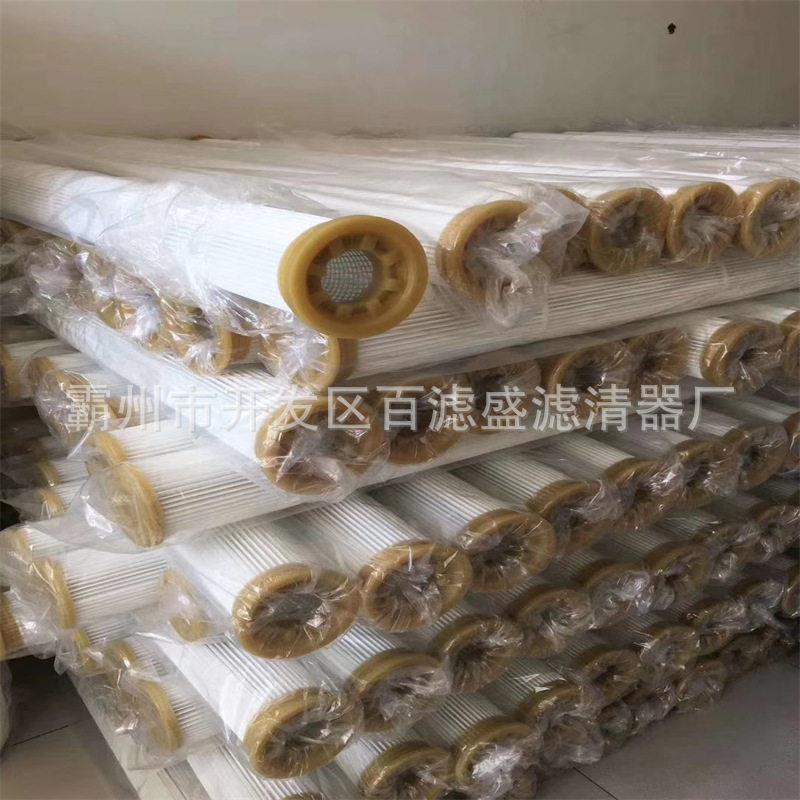 替钢厂布袋过滤器滤芯162*3000PU胶系列除尘滤筒133*2000